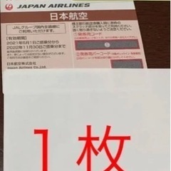 JAL 株主優待  日本航空