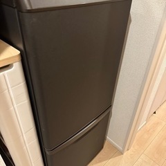 冷蔵庫 パナソニック 2020年製 138L ブラック
