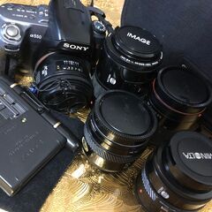大特価 SONY α550 MINOLTA AFレンズ セット-アートポスター