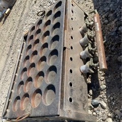 小型　業務用　回転焼き器　大判焼き器　銅板　プロパンガス用　