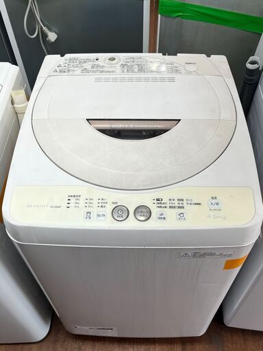 洗濯機　No.5628　シャープ　4.5kg　2015年製　ES-GE45P　【リサイクルショップどりーむ天保山店】