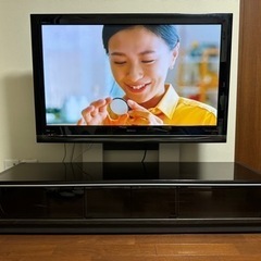 【引取限定】日立プラズマTV P50-XP03 とテレビ台