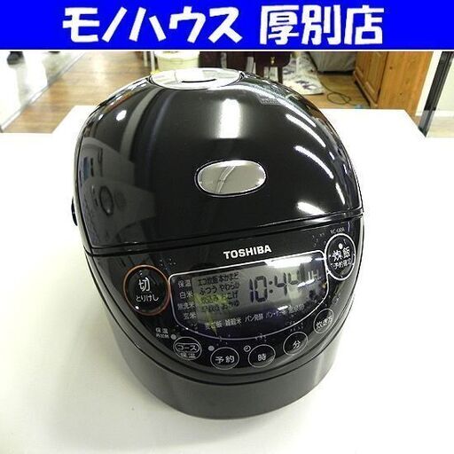 IH炊飯器 3.5合炊き 東芝 2018年製 RC-6XM 備長炭鍛造かまど釜 グランレッド 炊飯ジャー TOSHIBA 札幌 厚別店