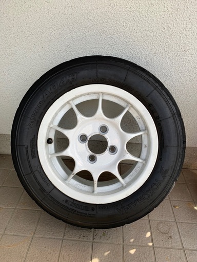 【売約済み】エンケイ 13インチ 5.5J PCD100 2本 - 神戸市