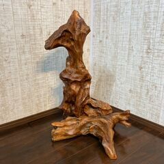 木彫り　オブジェ　アンティーク　レトロ　和　古民家　221126-3