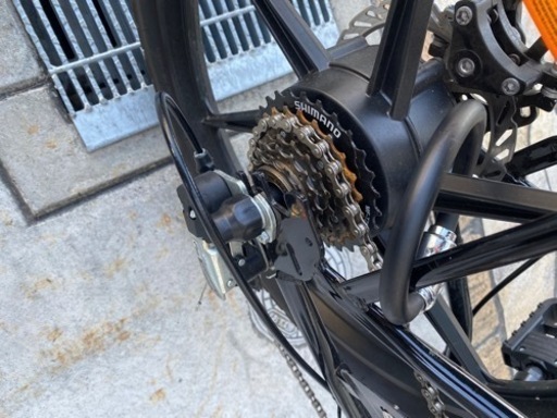 即決されました。フル電動自転車 アクセル付き 説明必読