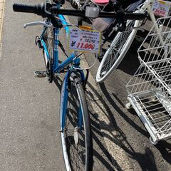 リサイクルショップどりーむ荒田店　No451 クロスバイク　CYCLES　２８インチ　ギア３×８段変速　軽量アルミフレーム　定価約６万円　状態奇麗です♪ リサイクルショップどりーむ荒田店No.461 自転車 クロスバイク！28