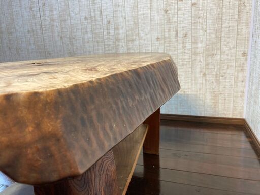 座卓　ちゃぶ台　ローテーブル　木製　古民家 アンティーク　221126-6