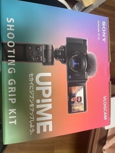 中古】 【美品】 ソニー VLOGCAM ZV-1G シューティンググリップキット 