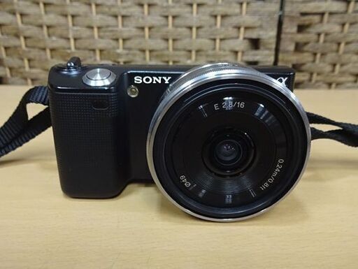 難あり SONY デジタル一眼 ミラーレスカメラ α NEX-5 1420万画素 ブラック ソニー デジカメ 札幌市 白石区