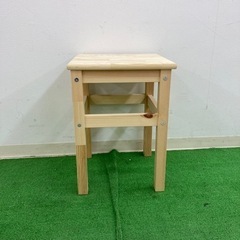 IKEA 木製スツール 踏み台 椅子 ナチュラル イケア