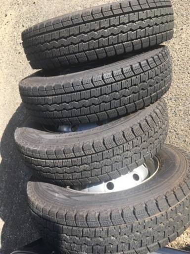 軽トラ箱バン用スタッドレスバリ山４本中古 | amoun-hotels.com
