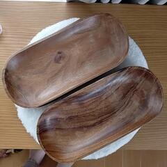 【12/8までに取引可能な方】木製のお皿　4枚セット