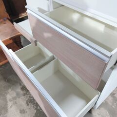 12/8終 エスエークラフト 食器棚 HYシリーズ 幅約100cm キッチンボード レンジボード S-A CRAFT 菊倉TK