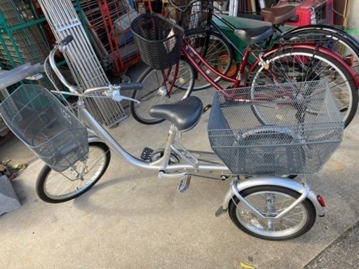 大人用三輪車☆92085ナチュラルフロー美品