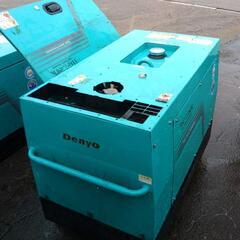 【決まりました】デンヨー発電機　ディーゼルエンジン発電機　建設現場用　非常用　イベント用電源として　100ボルト　200ボルト