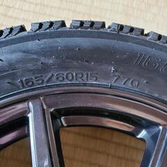 新品タイヤアルミセットを売ります