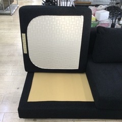 【✨人気ブランド❗️ゆったり座れますっ❗️コーナー❗️ブラック❗️カバー取り外しOK❗️✨】定価¥600,000 HUKLA/フクラ L字型ソファ 