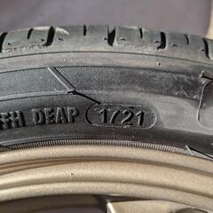 15インチタイヤホイール4本セット　美品