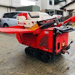 MITSUBISHI 三菱 自動脱穀機 ハーベスタ FHM50 ガソリン 三菱エンジン 5.0馬力