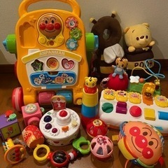 3ヶ月〜２歳頃まで　アンパンマン知育おもちゃ大量