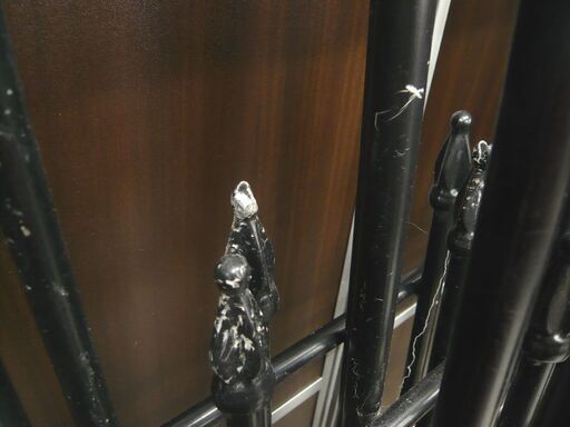 アイアンフェンス 柵 ガーデンフェンス 横幅 約122cm 4枚セット ポスト