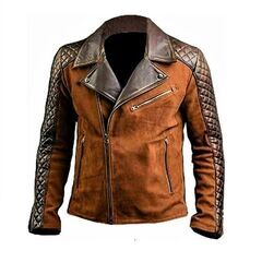 羊革・スエードとワックスを塗った羊革ジャケット Suede and Waxed Sheep Leather Jacket 羊革・スエードとワックスを塗った羊革ジャケット Suede and Waxed