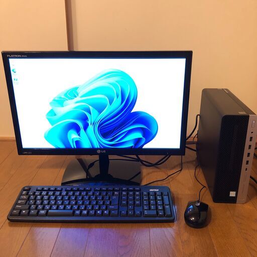 HP ProDesk 600 G4 Core i5-8500 3GHz/8GB/1TB/DVDRW/Win11/新品M.2SSD フルHDIPSモニター＋キーボード＋マウスセット