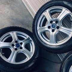 冬タイヤ 185/60R15 BS製プリウス等用アルミ付きスタッドレス4本組