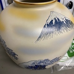 壺　富士山柄