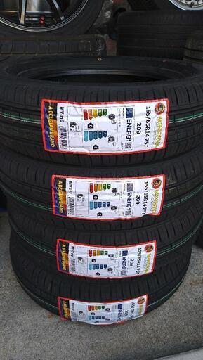 ストア 155/65R13新品タイヤMINERVA209全部込総額18800円浜松市東区 