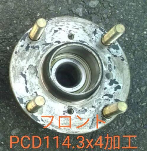 旧車ホイル装着‼️L700系ミラFF PCD114.3x4穴 加工 1台分