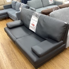 KK-112【新入荷 リサイクル品】2シーターソファ 黒
