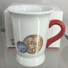 深川製磁　寿赤絵　チョコレートカップ