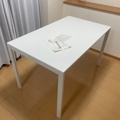IKEA MELLTORP ダイニングテーブル　125cm…