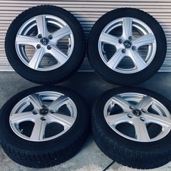 冬タイヤ 155/65R14 軽自動車用アルミ付きスタッドレス4本組