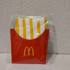 ミニタオル（マクドナルドのノベルティ）（未使用）