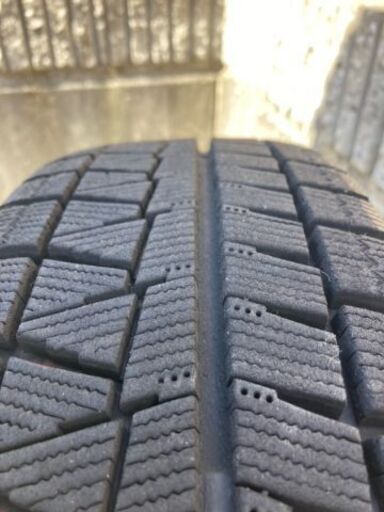 バリ溝 スタッドレスアルミセット 195/65-15 ダンロップWM01