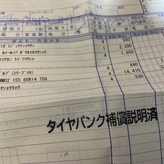 スタッドレスタイヤ4本セット　アルミホイール付き　中古　