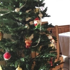 【売却済】クリスマスツリー 飾り付き