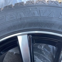 スタッドレスセット 12/22終了予定 値下交渉します 235/55R18