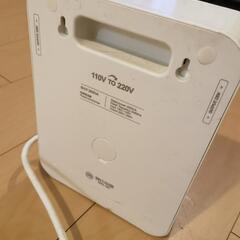 変圧器 日本で海外の家電を使いたい時