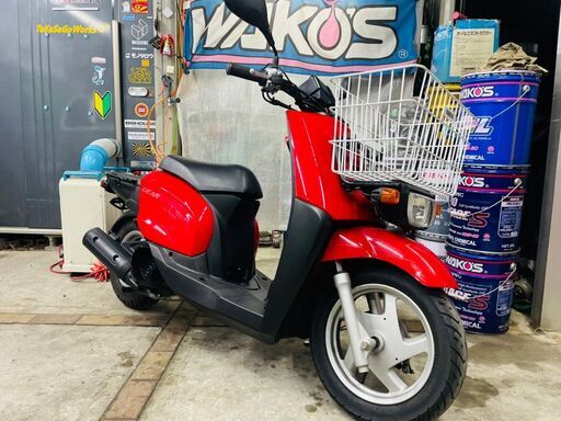 ★登録済み新古車！ヤマハ 郵政ギア GEAR 実走行2978km グリップヒーター付 千葉 木更津から ローンOK！ 配送OK！デリバリーバイクに！★
