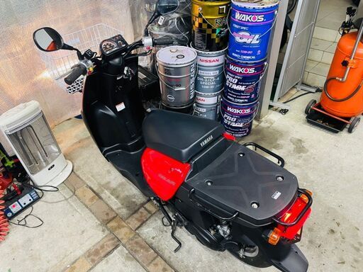 ★登録済み新古車！ヤマハ 郵政ギア GEAR 実走行2978km グリップヒーター付 千葉 木更津から ローンOK！ 配送OK！デリバリーバイクに！★