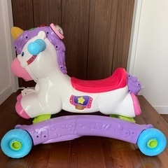 vtech Rock&Ride Unicorn 美品　譲ります(...