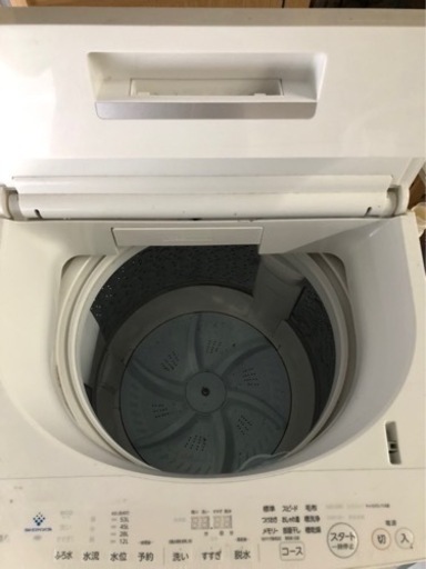 配送、設置可能7.0kg TOSHIBA 電気洗濯機2019年AW-7D7
