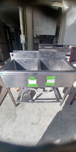 業務用二層シンク別館においてます