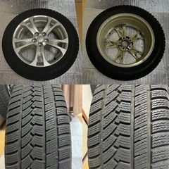 スタッドレスタイヤ　ホイールつき