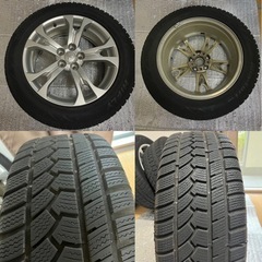 スタッドレスタイヤ　ホイールつき