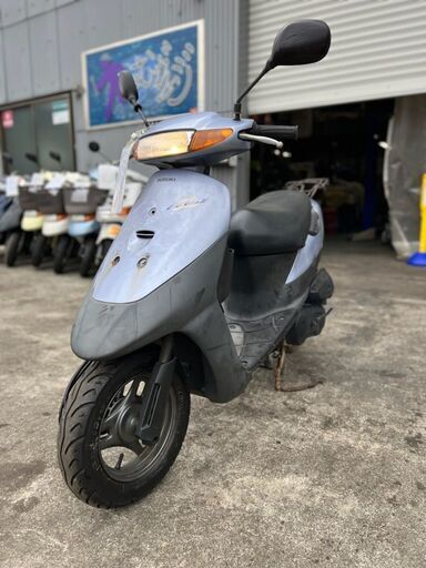 実働　SUZUKI　レッツ2　プラグ・バッテリー新品！　キャブ清掃済み！！　相模原市から　安く売ります！！